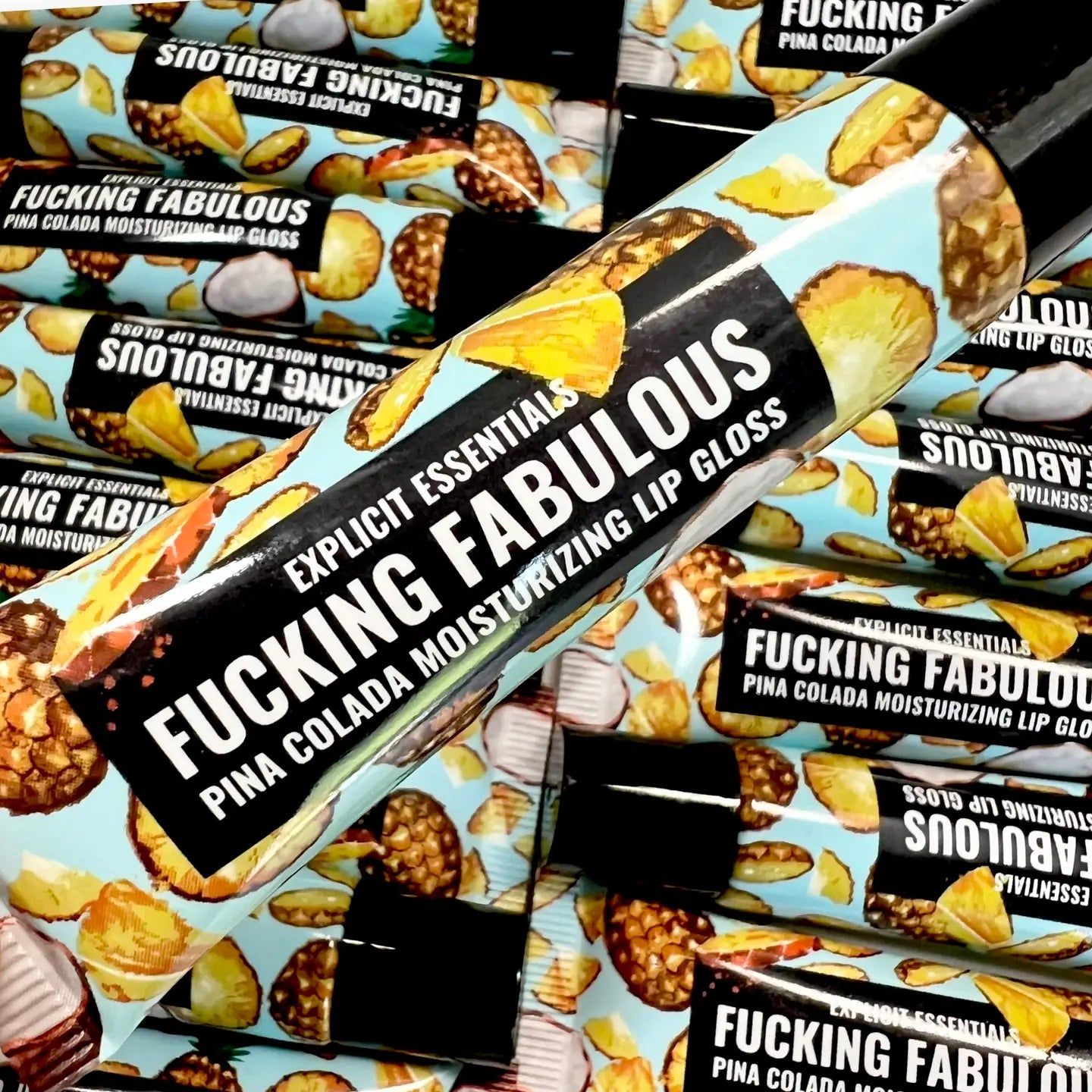 F*cking Fabulous Piña Colada Moisturizing Lip Gloss